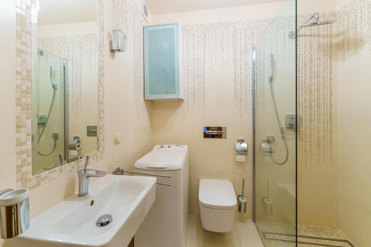 Seaside Apartment With Parking & Ac - 150 M To The Beach By Noclegi Renters 미엥지즈드로예 외부 사진