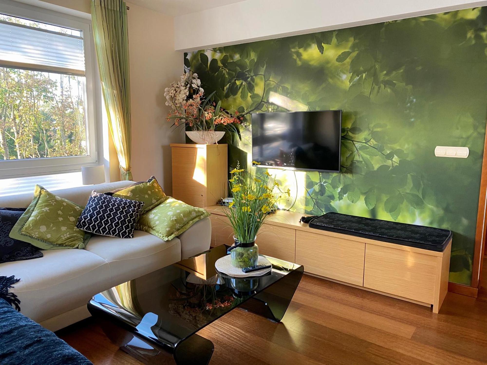 Seaside Apartment With Parking & Ac - 150 M To The Beach By Noclegi Renters 미엥지즈드로예 외부 사진